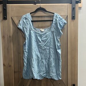 Light Blue Women's Top